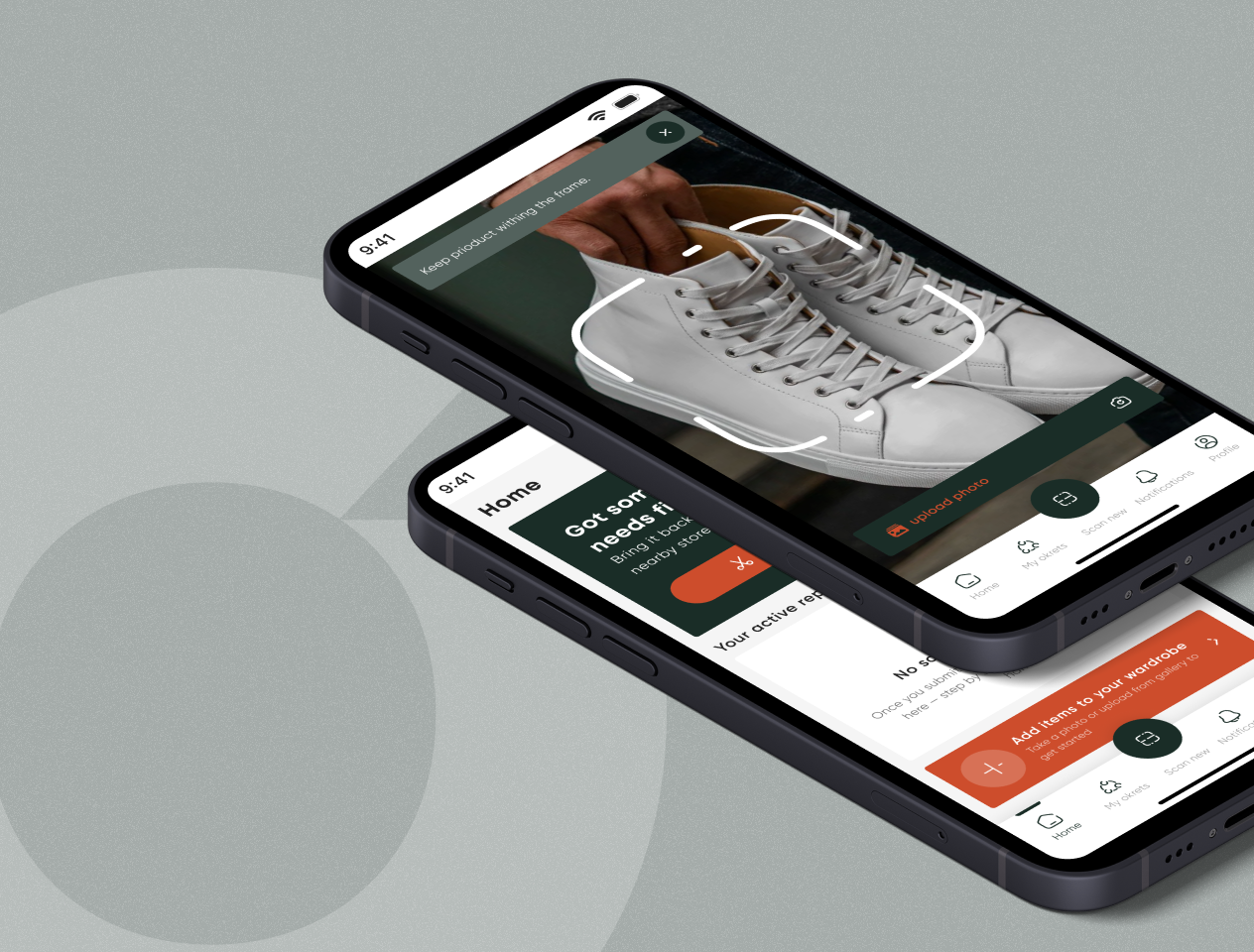 Okret app phone preview